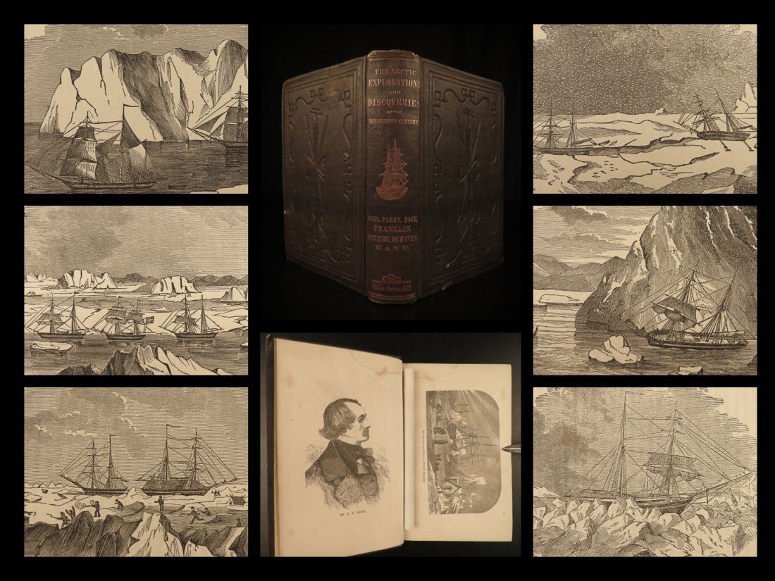 1858 Arctic Explorations Voyages Kane Grinnell Parry (1 of 10)
