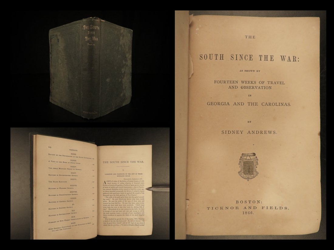 1866 Reconstruction 1ed  South Since the Civil War (1 of 10)