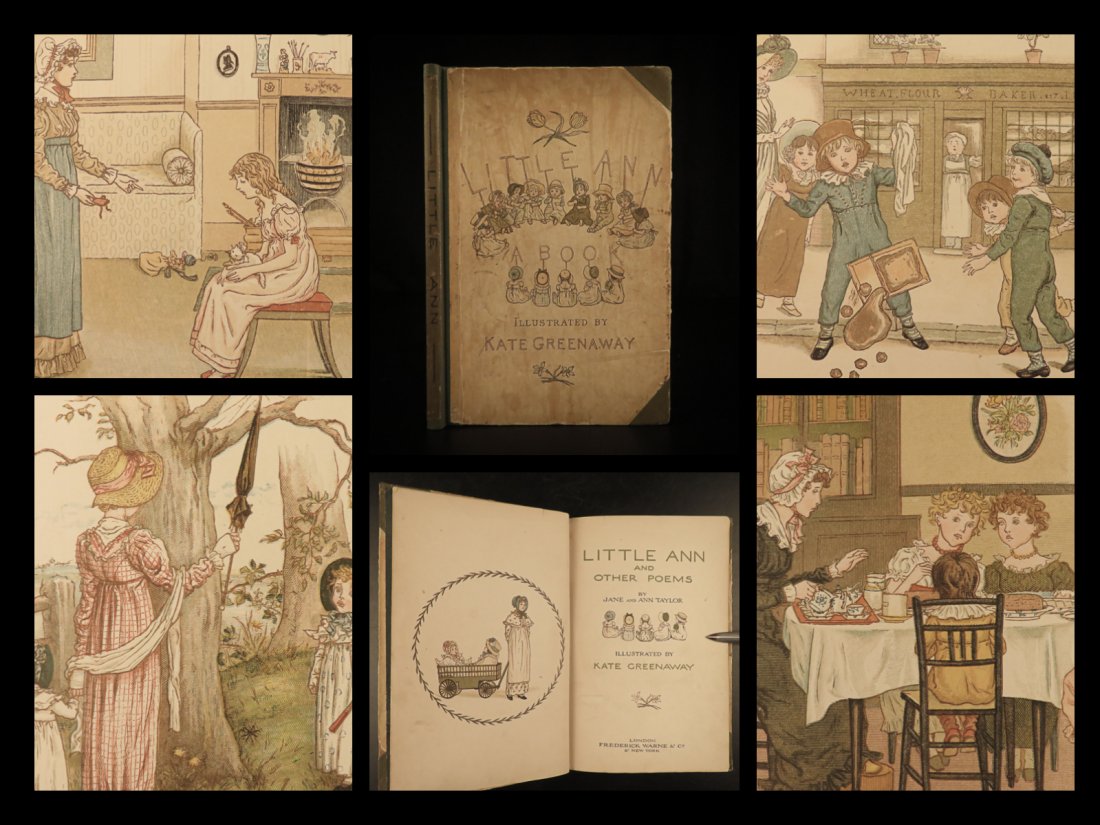 1883 1st ed Kate Greenaway Little Ann Other Poems Color (1 of 10)