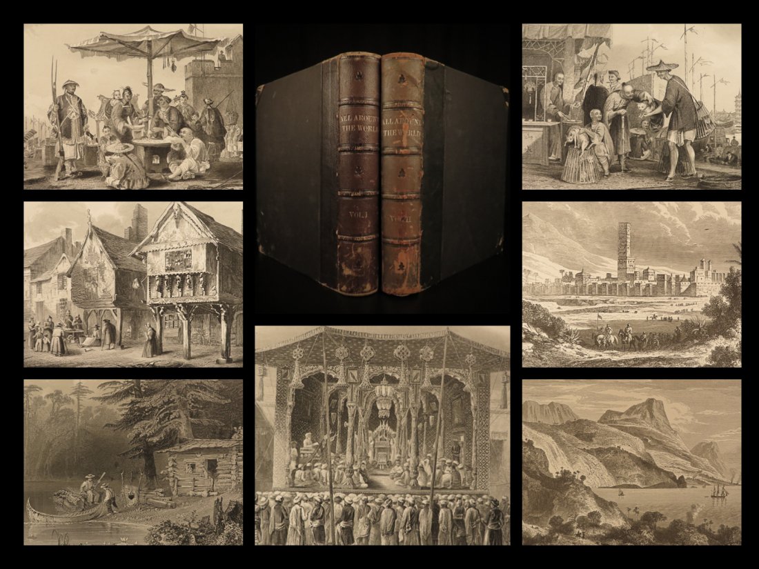 1890 VOYAGES All Around the World CHINA Israel (1 of 9)