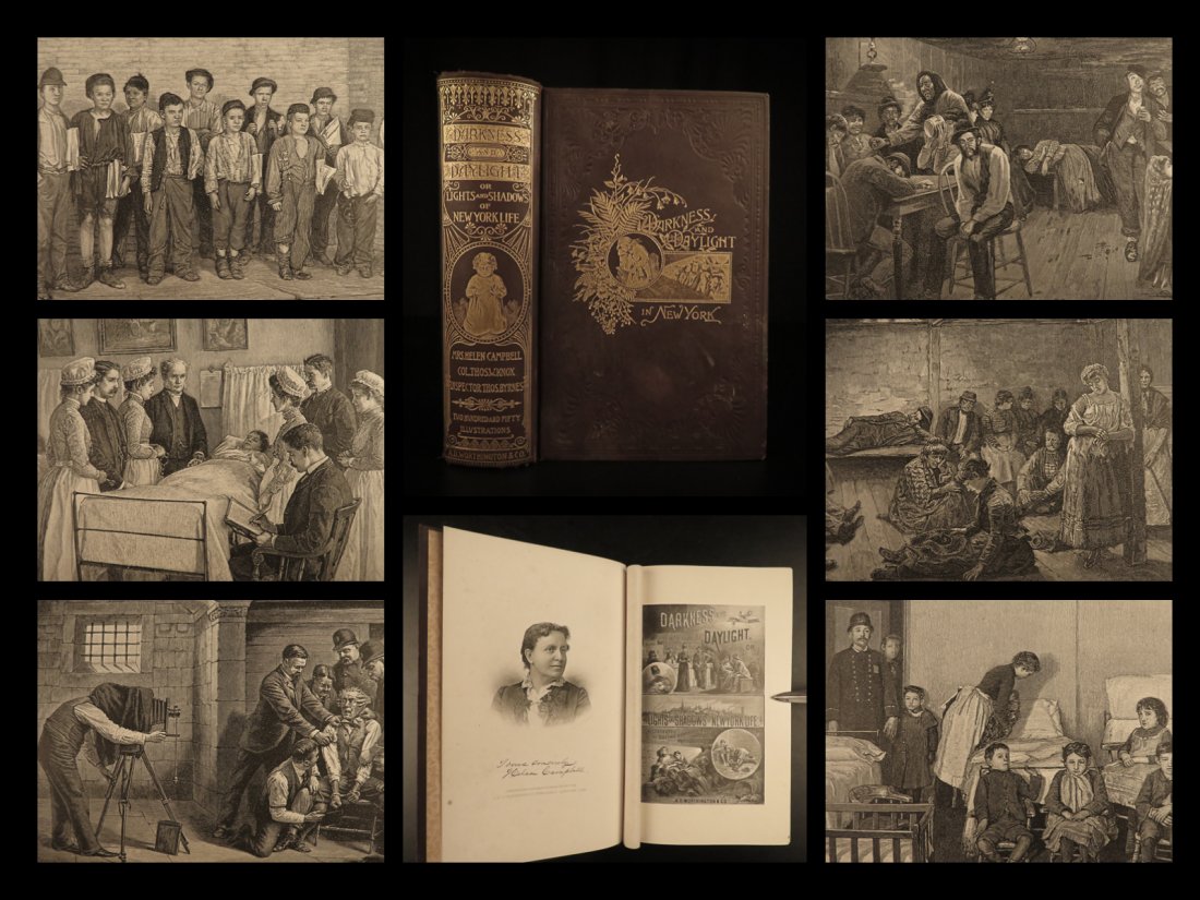 1893 New York City Life Darkness & Daylight Helen C. (1 of 10)
