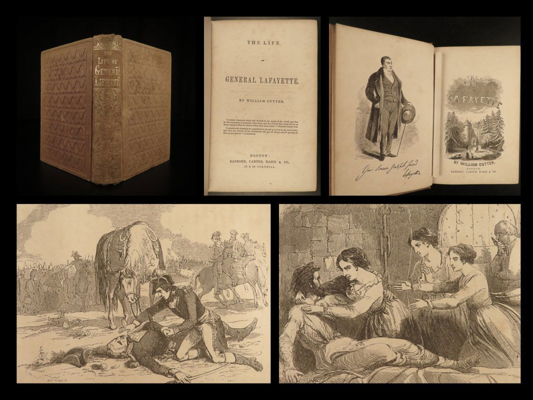 1849 1ed Life of General Marquis de Lafayette American (1 of 10)