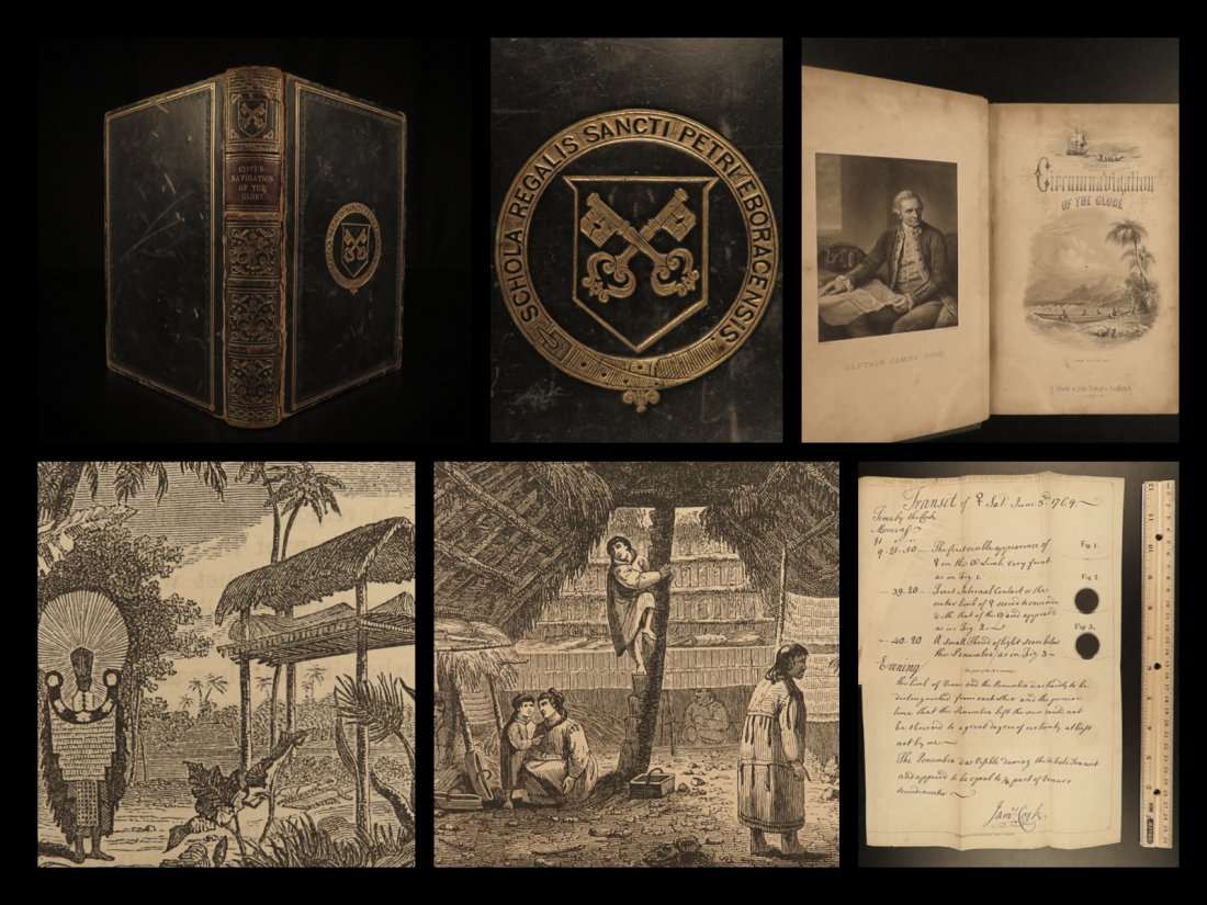 1852 VOYAGES Circumnavigation of Pacific Ocean Magellan (1 of 10)