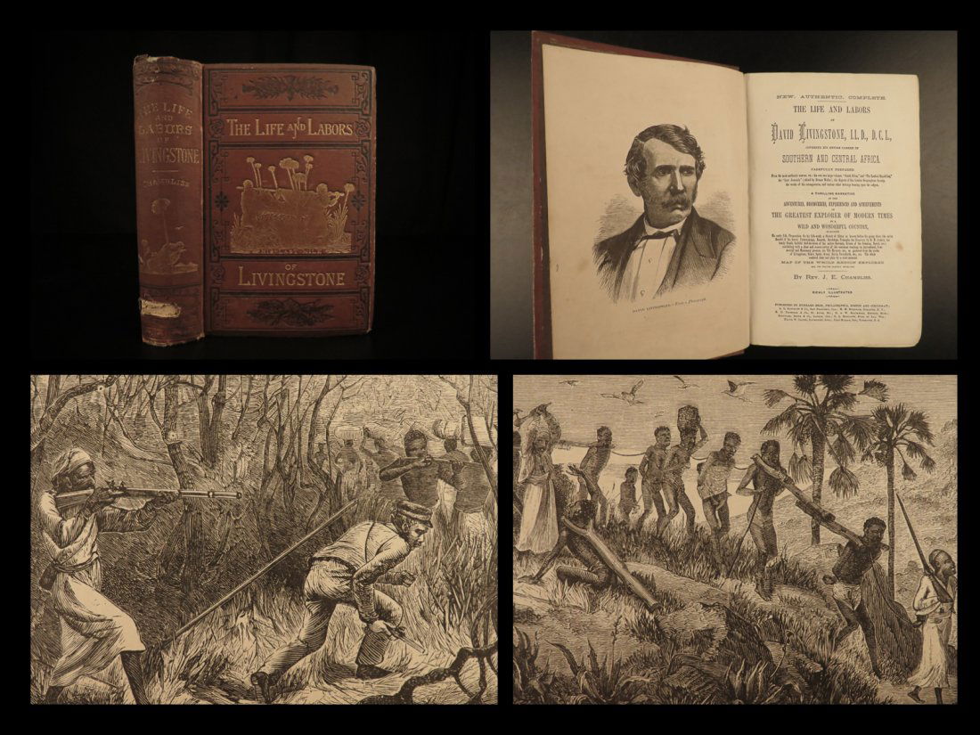 1875 1ed David Livingstone Life & Labors AFRICA Mission (1 of 10)