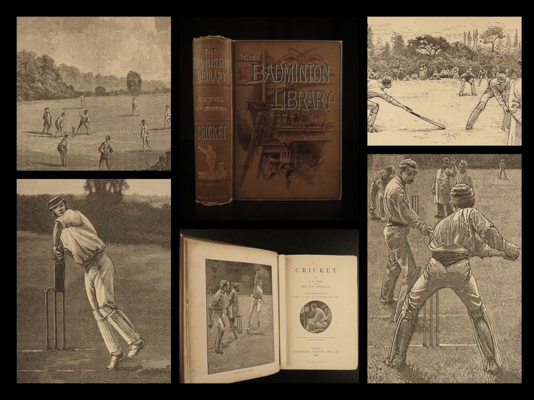 1888 CRICKET 1ed Sports & Games Illustrated Andrew Lang (1 of 10)