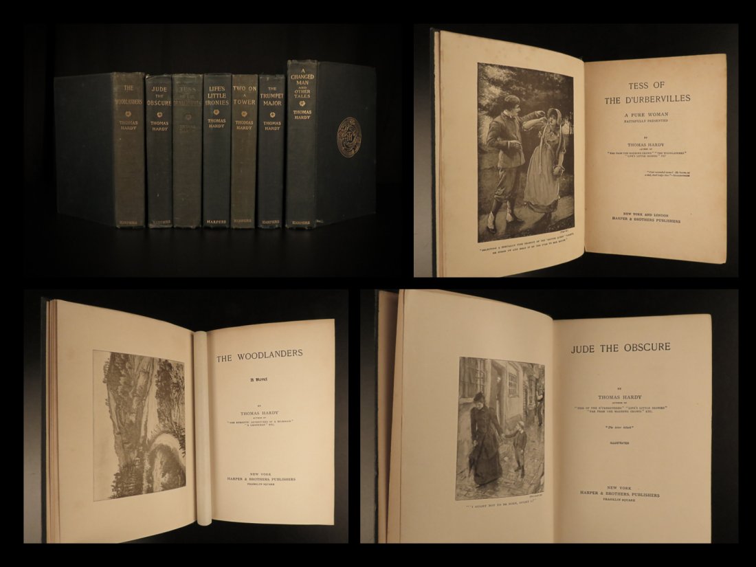 1890 Works of Thomas Hardy Tess dUrbervilles Jude (1 of 10)