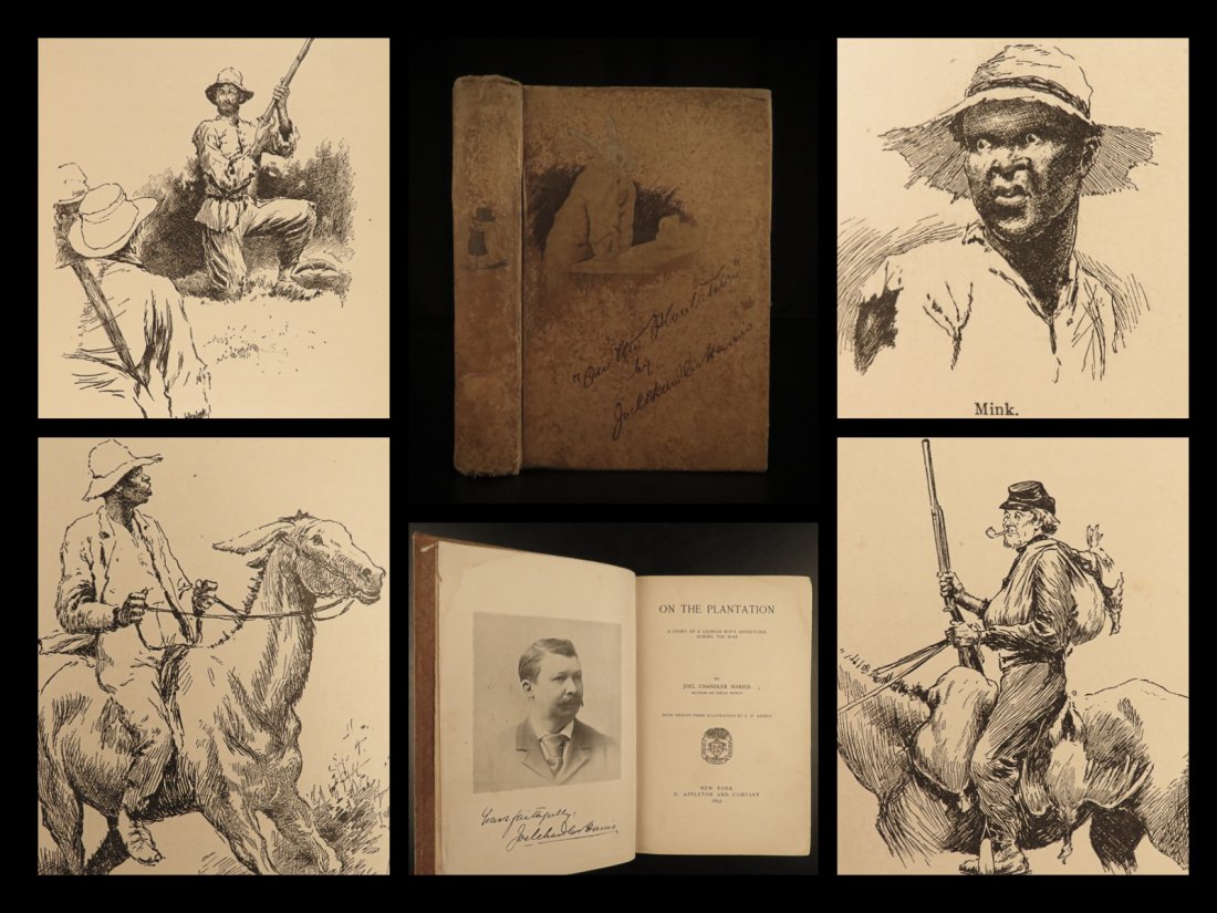 1892 SLAVERY 1ed On the Plantation Harris American (1 of 10)