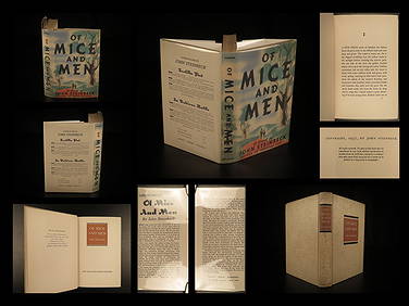 1937 John Steinbeck 1st ed Of Mice and Men California (1 of 10)