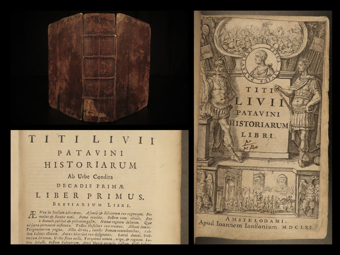 1661 LIVY History of Rome Ab Urbe Condita Caesar August (1 of 10)