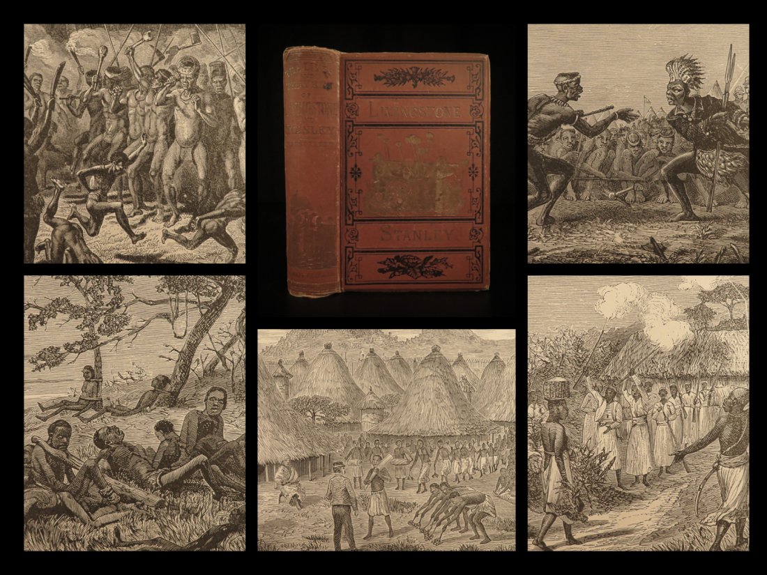 1881 Livingstone & Stanley Central AFRICA Missionary (1 of 10)