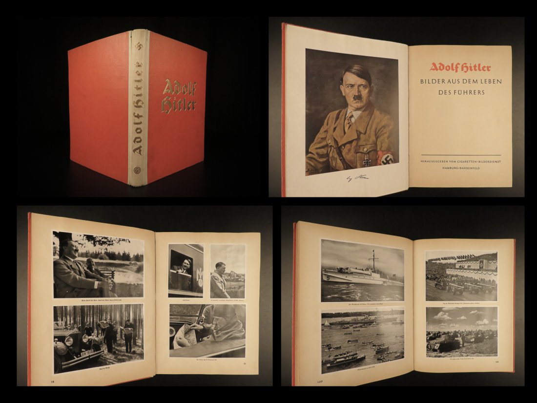 1936 Adolf Hitler Photographs pre World War II Germany: 1936 Adolf Hitler Photographs pre World War II Germany Nazi Fuhrer Hamburg â€œThe art of reading consists in remembering the essentials and forgetting non-essentials.” â€• Adolf Hitler,