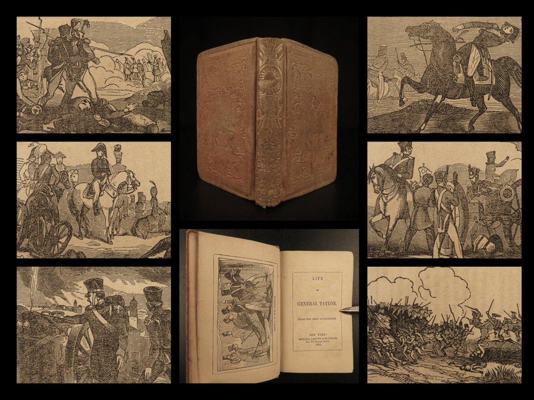 1855 Life of President Zachary Taylor Mexican American: 1855 Life of President Zachary Taylor Mexican American WAR US Seminole War Zachary Taylor was the 12th President of the United States, who won the presidency much in part to his successes in the Mexic