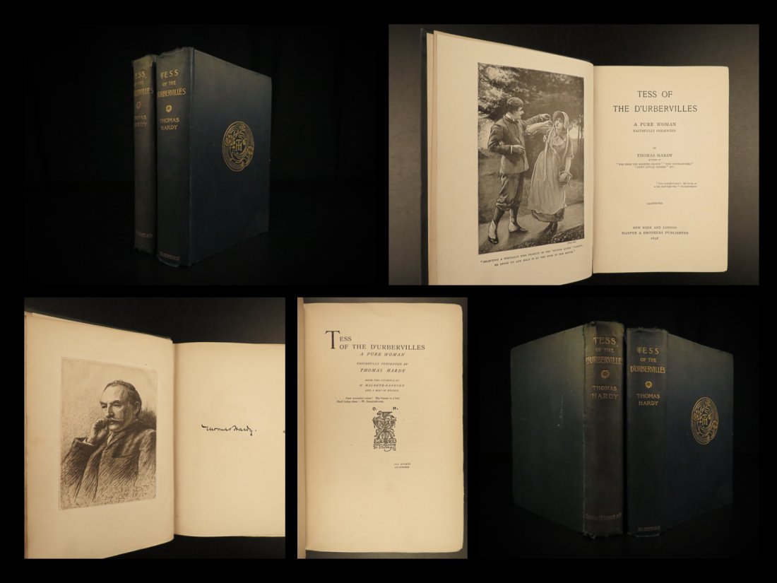 1896 Tess dUrbervilles Thomas Hardy Illustrated (1 of 10)