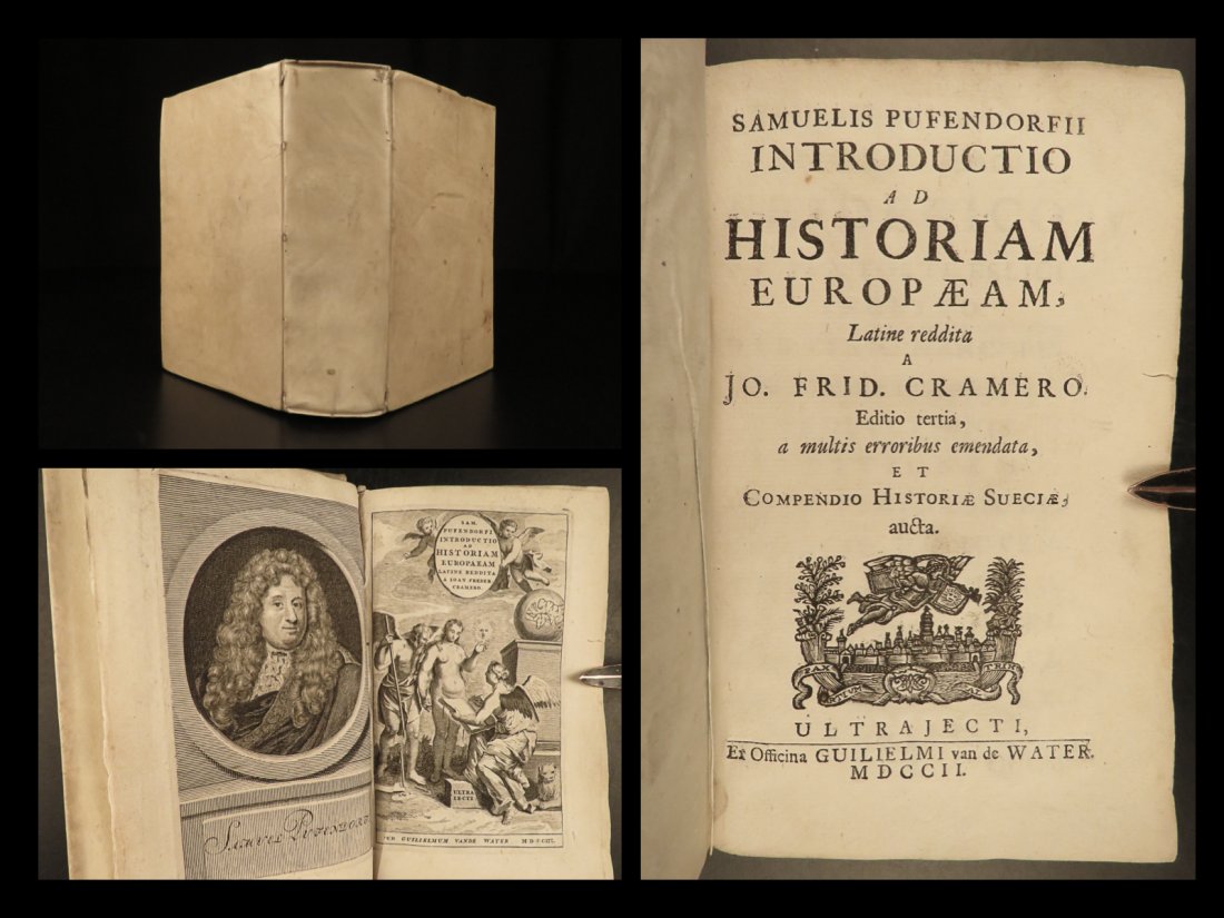 1702 History of EUROPE Pufendorf Spain Portugal Germany Britain Moscow Belgium: 1702 History of EUROPE Pufendorf Spain Portugal Germany Britain Moscow Belgium Samuel von Pufendorfs History of European States is a rare, 18th-century compendium of the history of Europe. Pufendorf, 