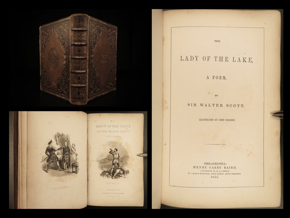 1855 Lady of the Lake Walter Scott Scottish Highlands Romance Scotland Gilbert (1 of 10)