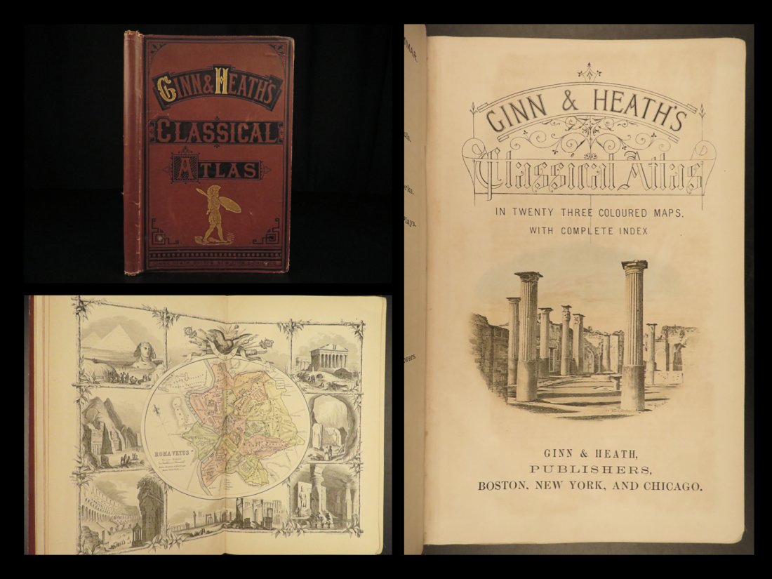 1882 1ed Classical ATLAS 23 Color MAPS Johnston Greece ROME Peloponnesus Ginn: 1882 1ed Classical ATLAS 23 Color MAPS Johnston Greece ROME Peloponnesus Ginn Alexander Keith Johnston was a 19th-century Scottish cartographer who was known for his numerous atlases and history books