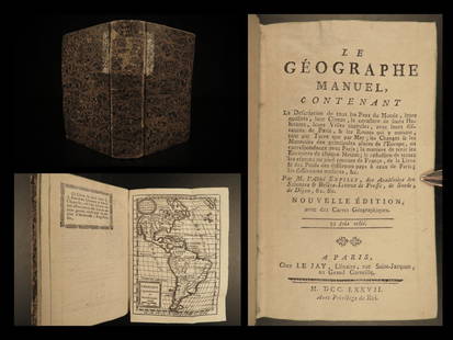 1777 ATLAS MAPS Expilly Geography Voyages Travel World America Asia Africa: 1777 ATLAS MAPS Expilly Geography Voyages Travel World America Asia Africa Jean-Joseph Expilly was an 18th-century French geography and historian who published numerous works on cosmography,