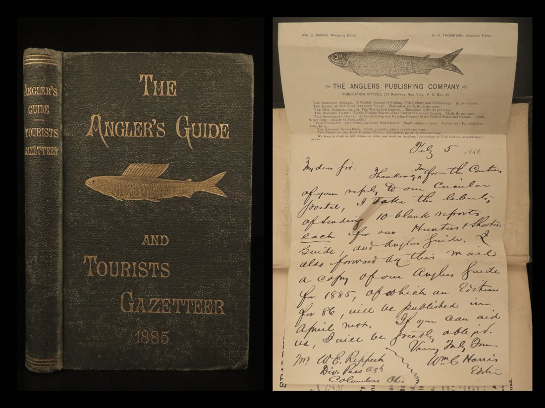 1885 FISHING Anglerâ€™s Guide Fisherman Guide Canada American Tourism Hotels (1 of 10)