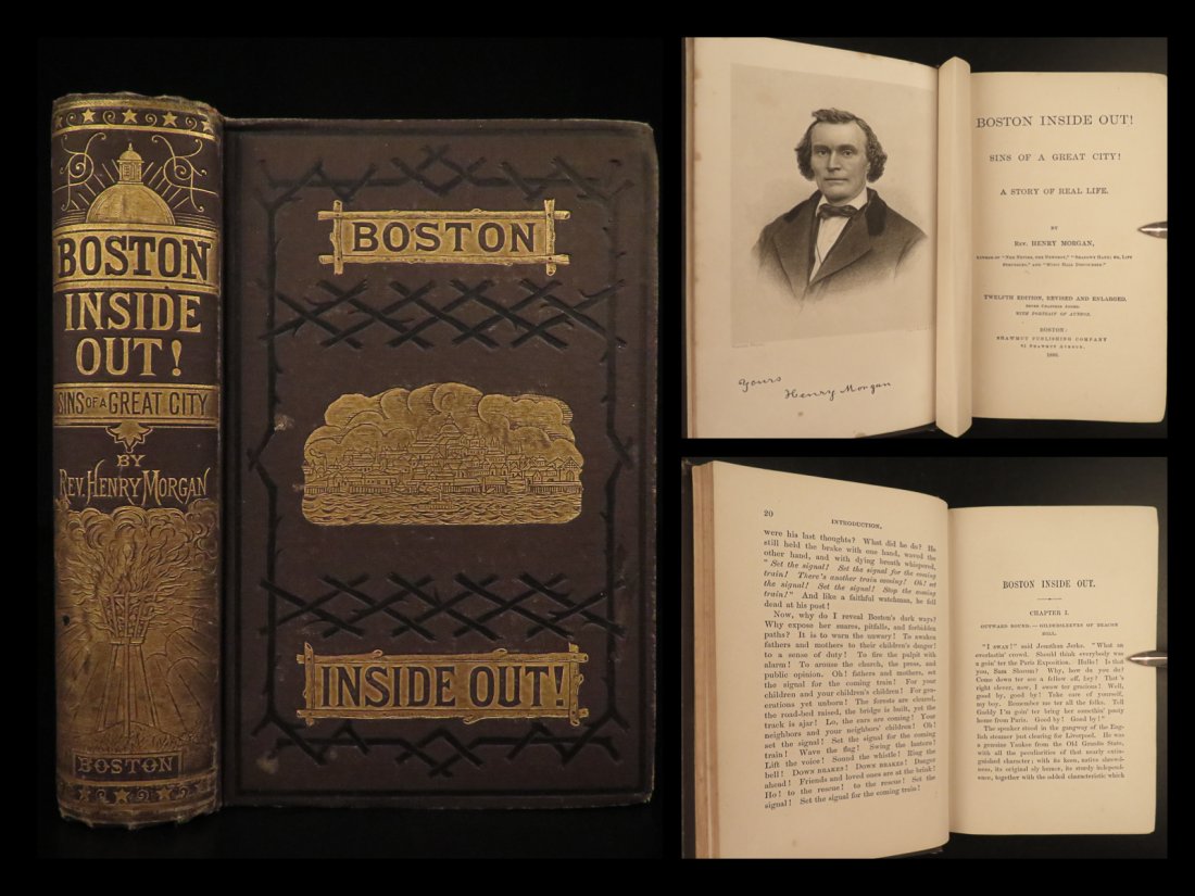 1880 Boston Inside Out History America Religion Catholic Sin City Life Adultery (1 of 10)