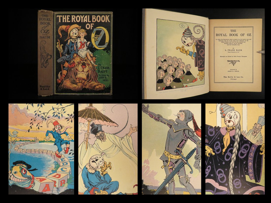 1921 1ed Royal Book of OZ by Ruth Thompson Illustrated Wizard of Oz Fantasy (1 of 10)