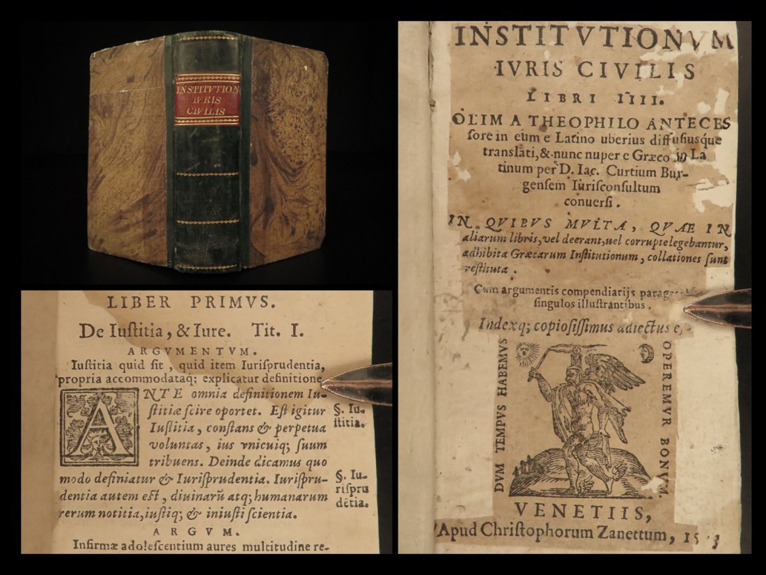 1573 LAW Justinian Institutes Theophilus Antecessor Byzantine Law Jacques Corte: 1573 LAW Justinian Institutes Theophilus Antecessor Byzantine Law Jacques Corte â€œFreedom is the natural ability of everyone to do what he likes, unless it is prohibited by law or by force.&rdquo