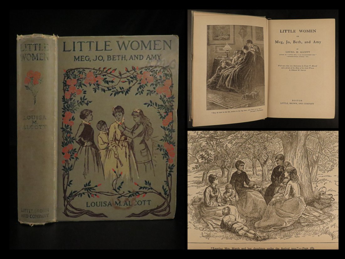 1896 Little Women by Louisa May Alcott Children CLASSIC Civil War Slavery: 1896 Little Women by Louisa May Alcott Children CLASSIC Civil War Slavery â€œI am not afraid of storms, for I am learning how to sail my ship.” â€• Louisa May Alcott, Little Women Littl