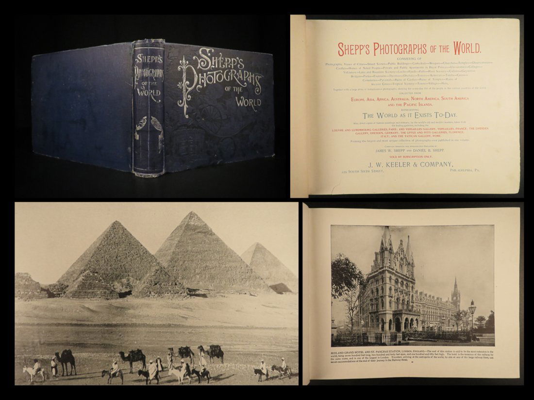 1893 1ed Worlds Fair Photography Chicago Columbian Exposition Exhibits Shepp (1 of 10)