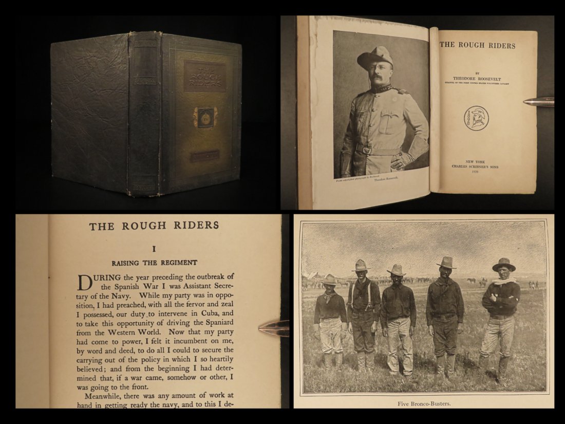1920 Rough Riders Theodore Roosevelt United States Military Cavalry Cuba (1 of 10)