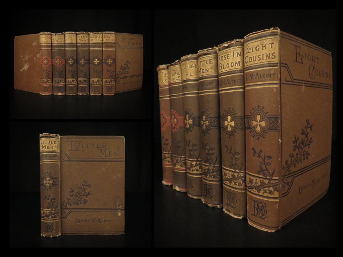 1890-1908 Louisa May Alcott Works Feminism Old Fashioned Girl Little Men 6v: 1890-1908 Louisa May Alcott Works Feminism Old Fashioned Girl Little Men 6v â€œI am not afraid of storms, for I am learning how to sail my ship.” â€• Louisa May Alcott, Little Women Lou