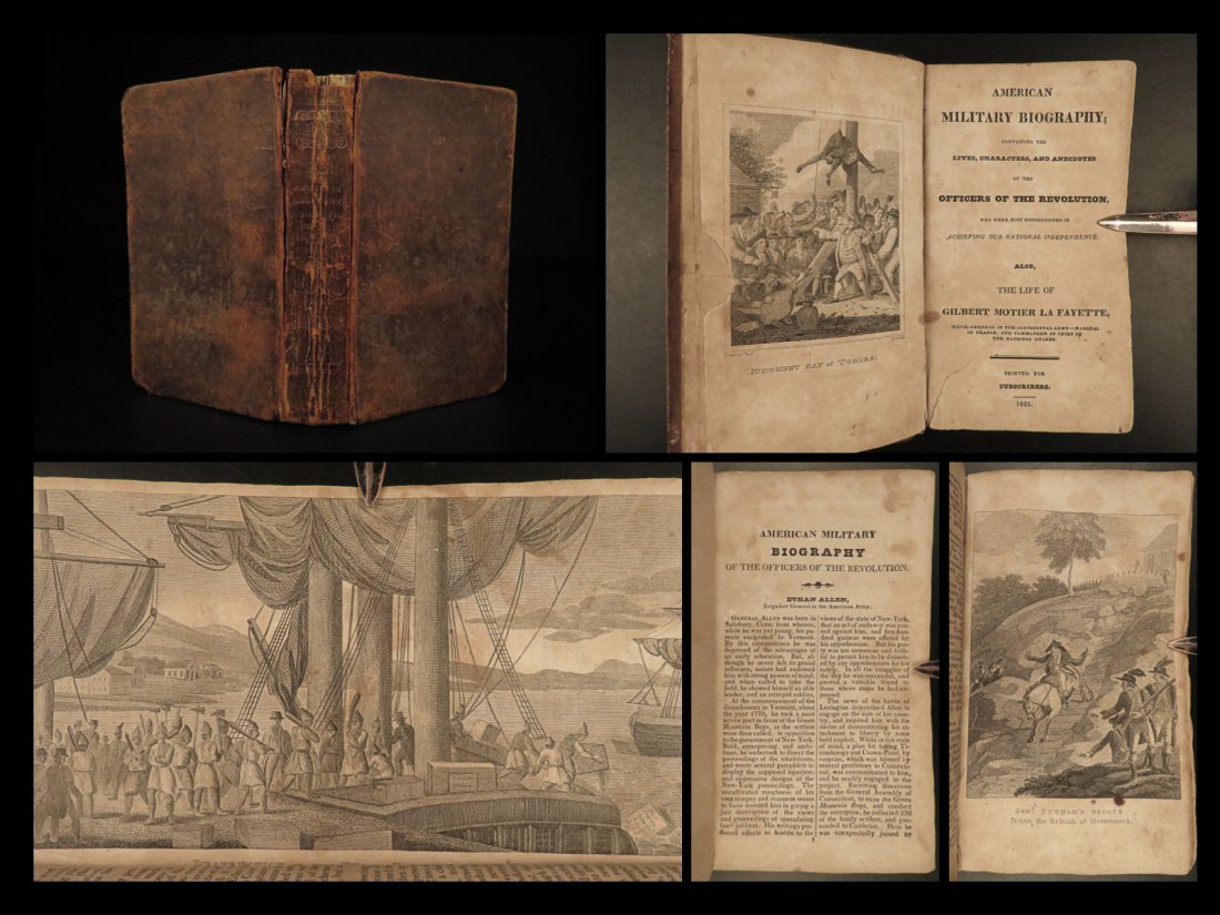 1825 American Military La Fayette Revolution Boone George Washington Hamilton: 1825 American Military La Fayette Revolution Boone George Washington Hamilton American Military Biography is a collection of short biographical sketches of the major figures of the Revolutionary War o