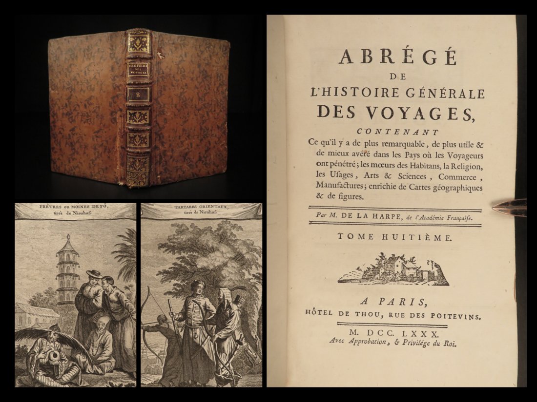 1780 Voyages in CHINA ASIA Tibet Dalai Lama Turkistan Uzbekistan Illustrated (1 of 10)