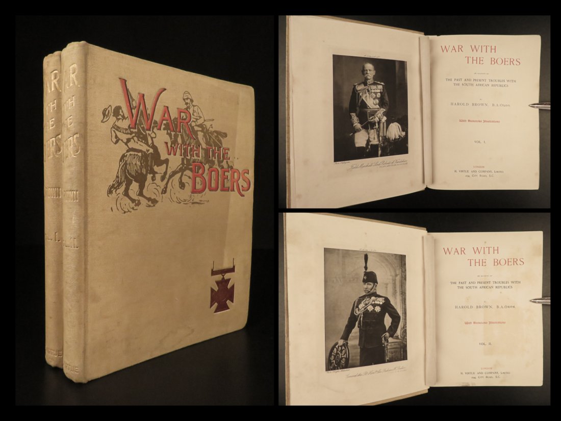 1900 South Africa 1ed War with Boers Cape Dutch Colonies Free Burghers Afrikaans (1 of 10)