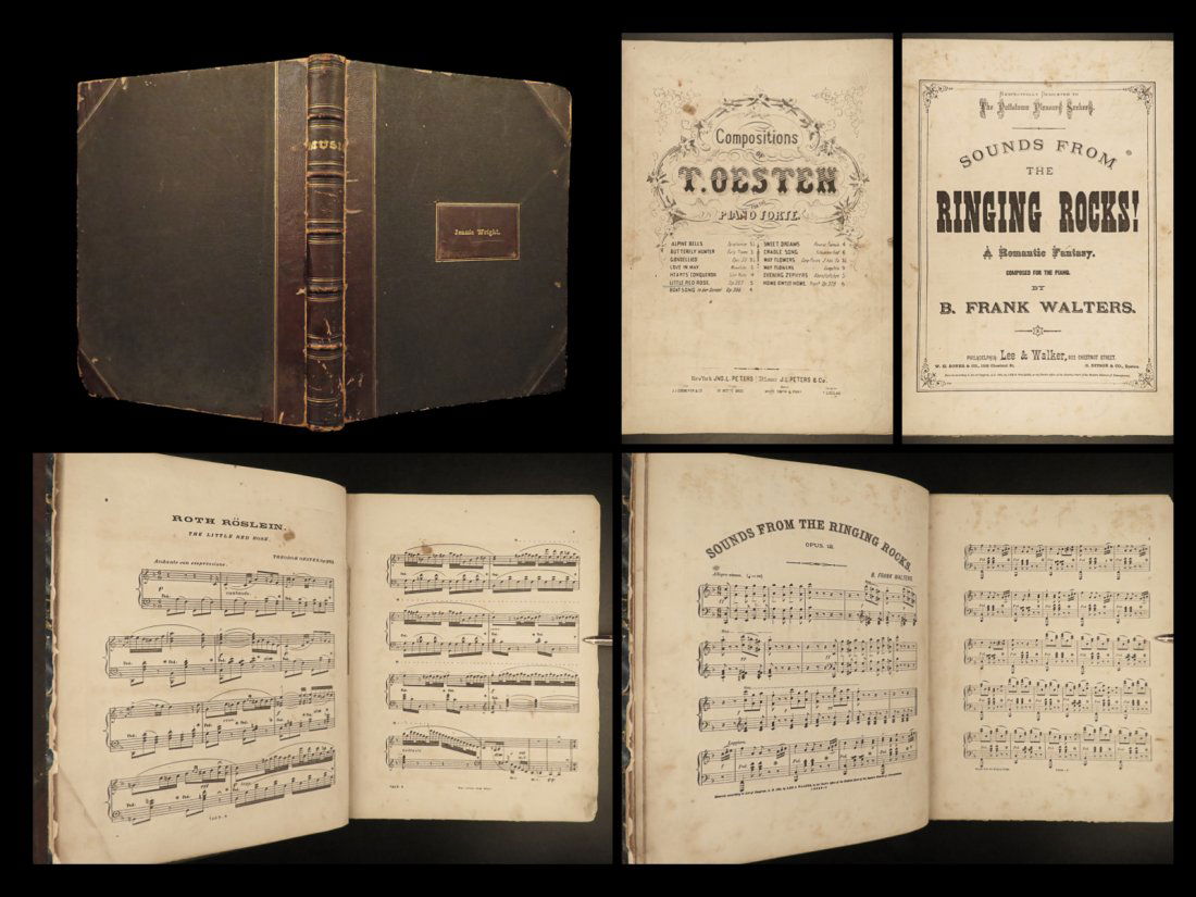 1870s PIANO Music Romantic Era Folio Theodore Oesten Diederich Krug Classical: 1870s PIANO Music Romantic Era Folio Theodore Oesten Diederich Krug Classical Theodore Oesten was a 19th-century German composer who was, while relatively unknown today, was known for his piano works
