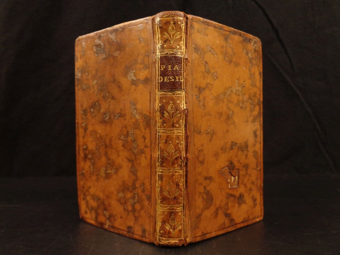 1670 Herman Hugo Pia Desideria OT Bible Emblemata Illustrated EMBLEMS Poetry (1 of 10)