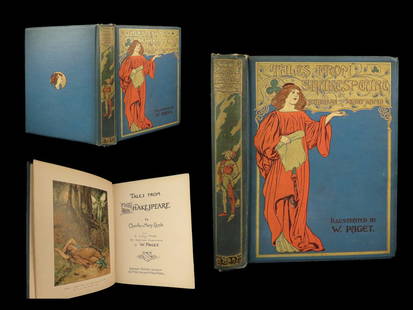 1904 Shakespeare Plays Lamb Romeo Juliet Othello Hamlet Illustrated ART: 1904 Shakespeare Plays Lamb Romeo Juliet Othello Hamlet Illustrated ART In the early 19th-century, the plays of William Shakespeare were immensely popular throughout Europe, especially in Britain. How