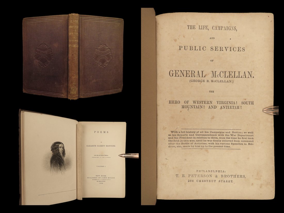 1864 Civil War 1st ed George McClellan Biography Union General Slavery Lincoln (1 of 10)