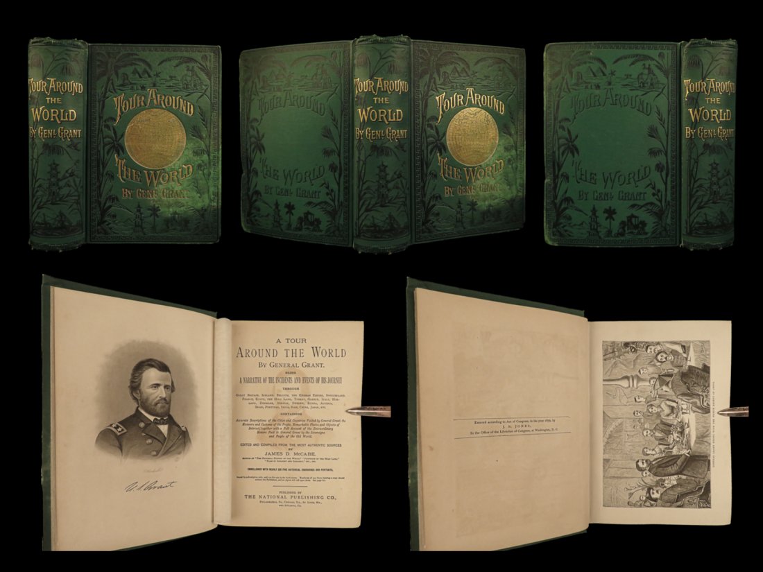 1879 Ulysses S Grant Around the World Japan Egypt Pyramids Illustrated Americana: 1879 Ulysses S Grant Around the World Japan Egypt Pyramids Illustrated Americana In 1877, President Ulysses S Grant embarked on a world tour which took him through England and Scotland, mainland Europ