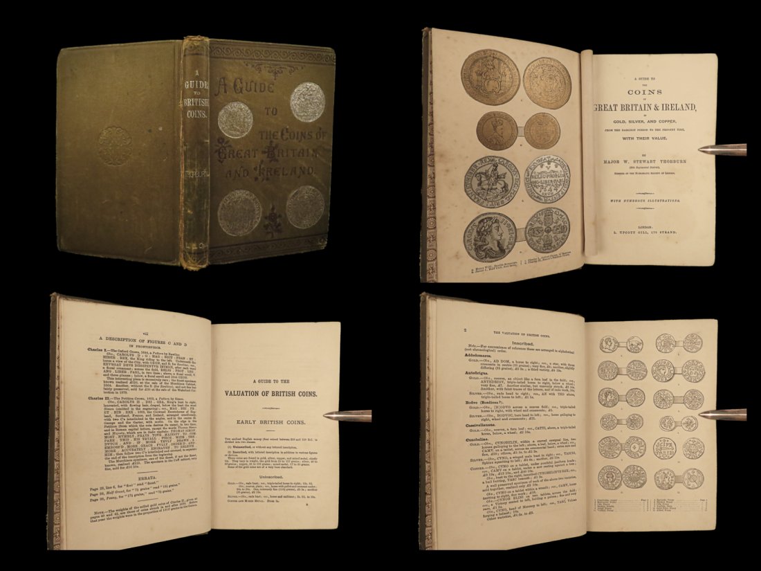 1884 1ed Coins of Great Britain Numismatics Gold Silver Copper Value Thorburn (1 of 10)