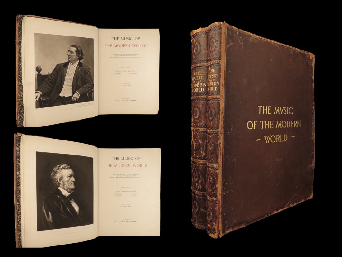 1895 EMORNOUS 1ed MUSIC Classical Composers MOZART Beethoven Seidl Paintings ART (1 of 10)