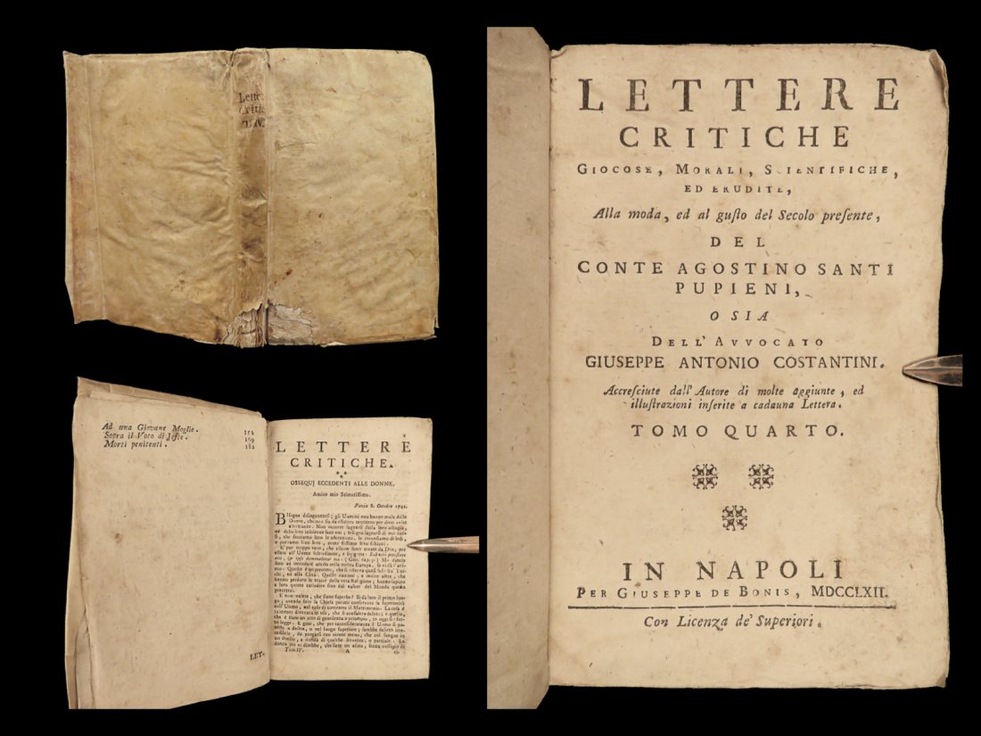 1762 Costantini Esoteric Lectures on Marriage Dogs Persecution Virtues of Women (1 of 10)