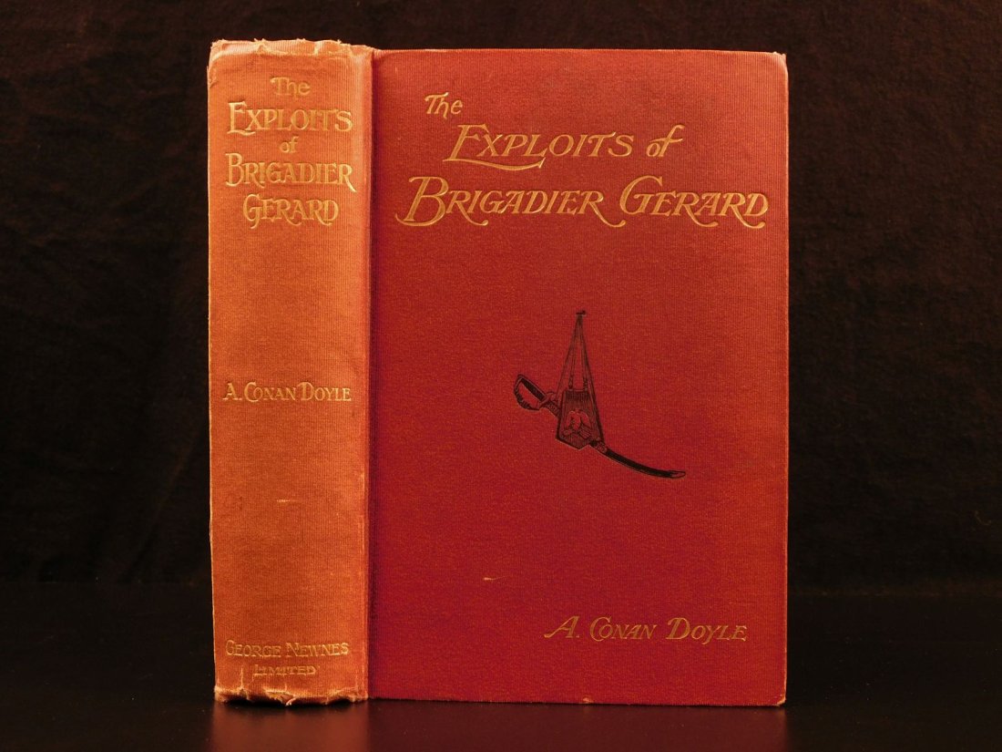 1896 1st ed A. Conan Doyle Exploits of Brigadier Gerard Napoleonic Military (1 of 10)