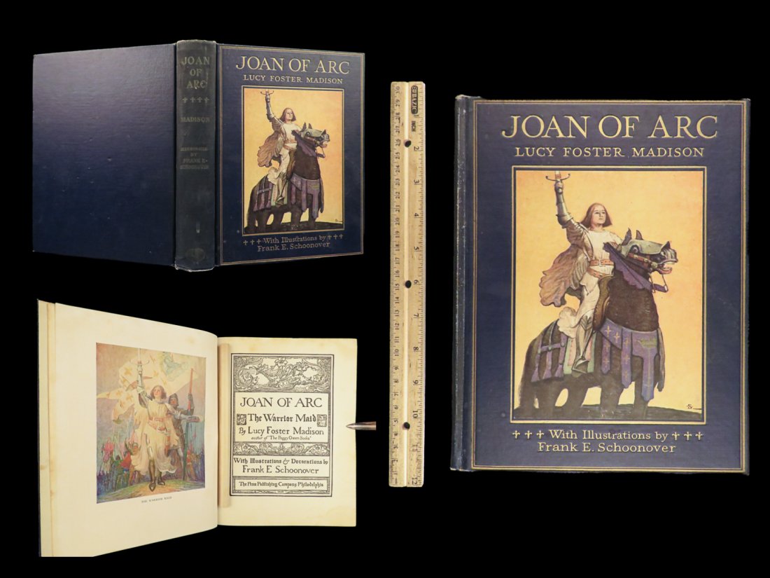 1929 JOAN OF ARC The Warrior Maid Siege of OrlÃ©ans Hundred Years War Charles VII (1 of 10)