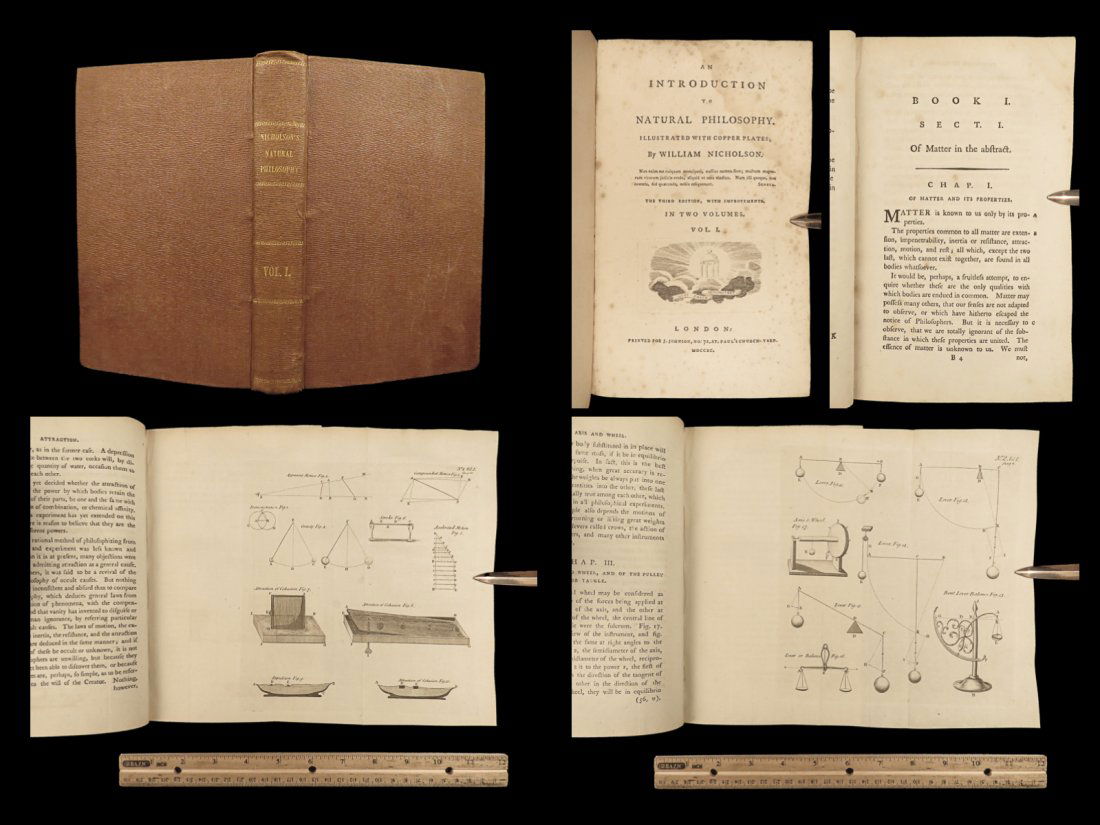 1790 OPTICS Astronomy NEWTON Physics Natural Philosophy Nicholson Illustrated (1 of 10)