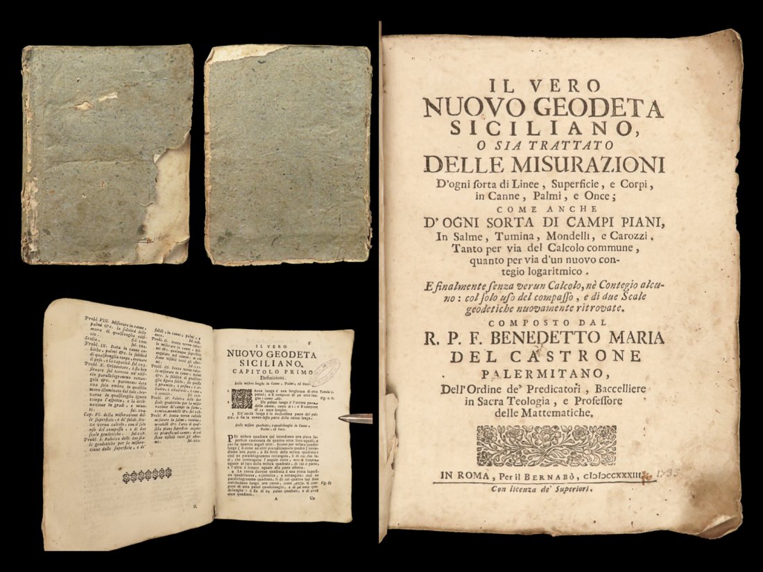 1733 Mathematics 1ed Benedetto Castrone Geodesic Geometry Curve Measurements (1 of 10)