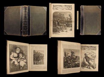 1878 Harpers Weekly 1ed Russo-Turkish War Vanderbilt Xhosa Africa New York MAPS