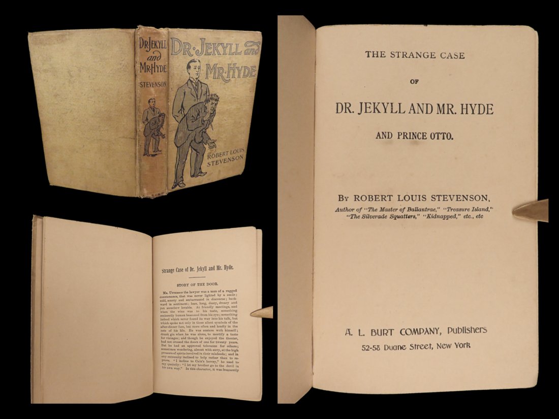 1905 Jekyll & Hyde Strange Case Stevenson Horror Science Fiction Literature (1 of 10)