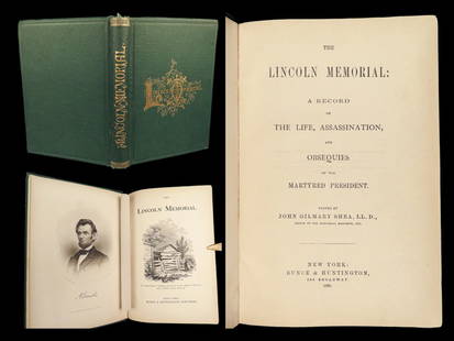 1865 Abraham LINCOLN 1ed MEMORIAL Life and Assassination US President Biography: 1865 Abraham LINCOLN 1ed MEMORIAL Life and Assassination US President Biography “The Lincoln Memorial: A Record of the Life, Assassination, and Obsequies of the Martyred President,” edited by