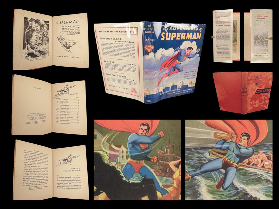 1942 SUPERMAN 1ed Superhero Graphic Novel DC Comic Lowther Color Illustrated (1 of 10)