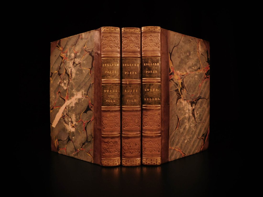 1790 English Poets Ireland Jonathan Swift William Boome Samuel Johnson 3v (1 of 11)