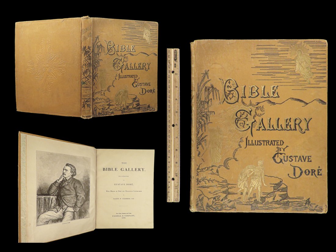 1880 BIBLE Gallery Gustave Dore ART Illustrated Old/New Testament Bible Scenes (1 of 10)